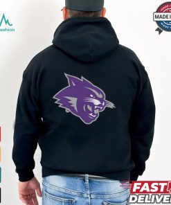 Newborn & Infant Chad & Jake Black Abilene Christian University Wildcats Mascot Logo Shirt