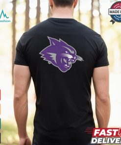 Newborn & Infant Chad & Jake Black Abilene Christian University Wildcats Mascot Logo Shirt