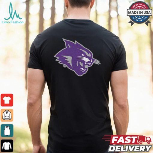 Newborn & Infant Chad & Jake Black Abilene Christian University Wildcats Mascot Logo Shirt