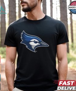 Newborn & Infant Chad & Jake Black Creighton Bluejays Mascot Logo shirt