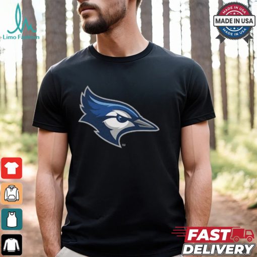 Newborn & Infant Chad & Jake Black Creighton Bluejays Mascot Logo shirt