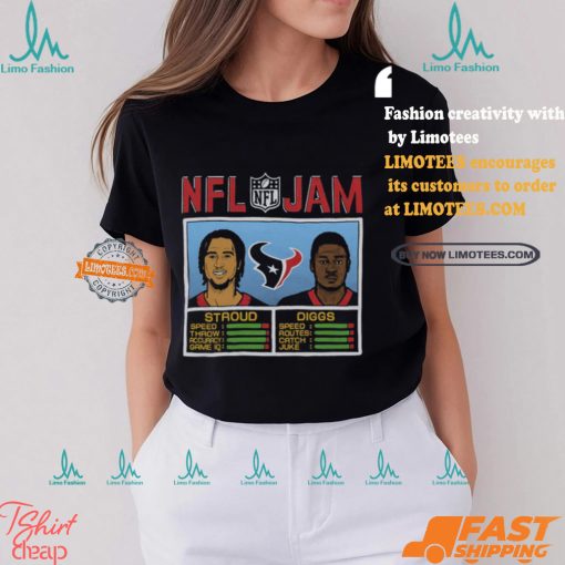 Nfl Jam Texans Stroud And Diggs Shirt