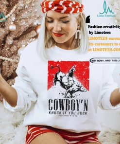 Nice Cowboy’n knuck if you buck men’s marlboro shirt