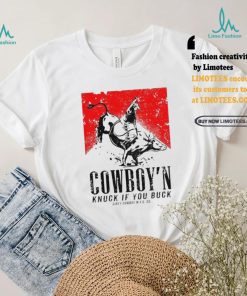 Nice Cowboy’n knuck if you buck men’s marlboro shirt