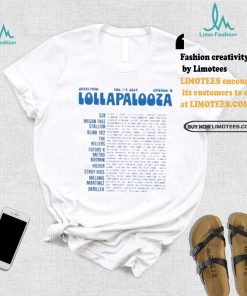 Nice Lollapalooza Tour August 1 4 2024 Grant Park Chicago IL Event Shirt