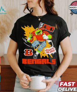 Nice Michelangelo X Cincinnati Bengals Comic 2024 T shirt