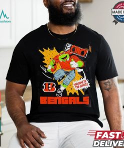 Nice Michelangelo X Cincinnati Bengals Comic 2024 T shirt