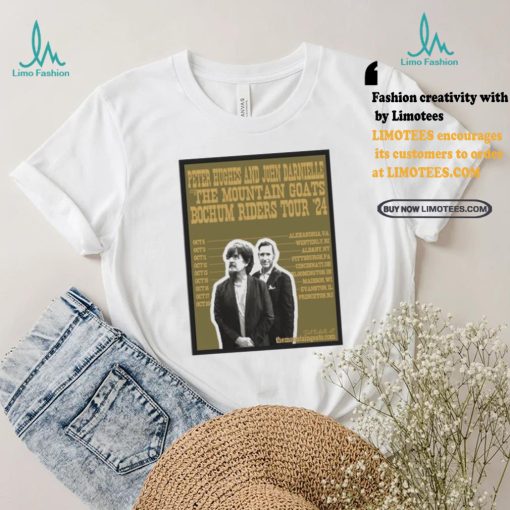 Nice The Mountain Goats Bochum Riders Tour August 2024 Shirt