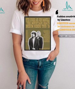 Nice The Mountain Goats Bochum Riders Tour August 2024 Shirt