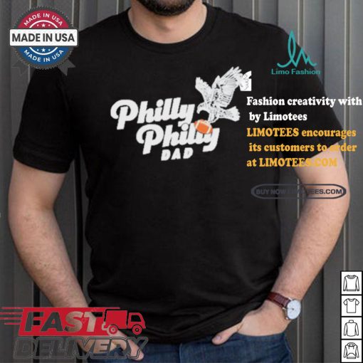 Nick Foles Wearing Philly Philly Dad Shirt