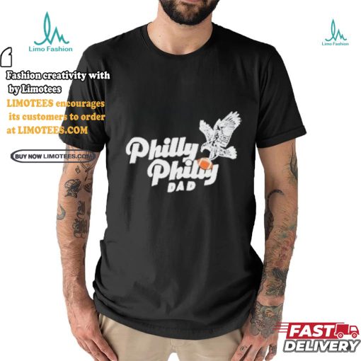Nick Foles Wearing Philly Philly Dad shirt