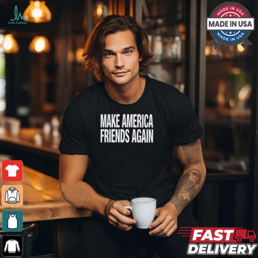 Nicole Arbour Wearing Make America Friends Again Shirt