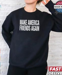 Nicole Arbour Wearing Make America Friends Again Shirt