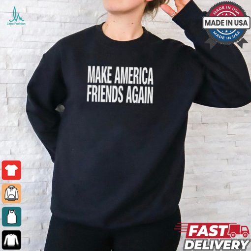 Nicole Arbour Wearing Make America Friends Again Shirt