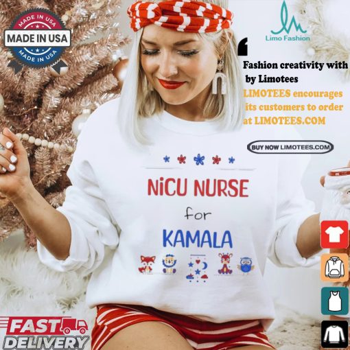 Nicu Nurse Kamala Harris Election Vote Women Child Toys T shirt