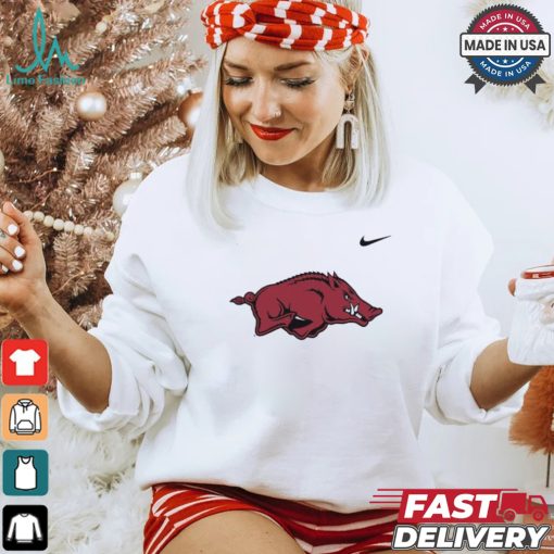 Nike Arkansas Razorbacks White DriFIT Short Sleeve T Shirt