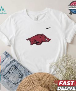 Nike Arkansas Razorbacks White DriFIT Short Sleeve T Shirt