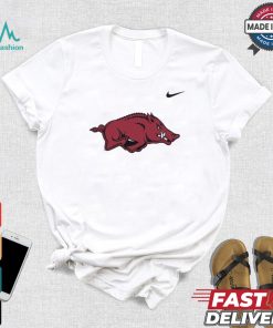 Nike Arkansas Razorbacks White DriFIT Short Sleeve T Shirt