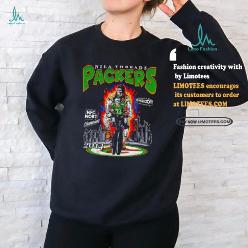 Nila Threads Green Bay Packers Champions Bicycle Shirt