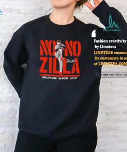 No No Zilla Complete Game No Hitter 8 2 2024 Shirt