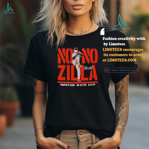 No No Zilla Complete Game No Hitter 8 2 2024 Shirt