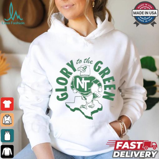 North Texas Mean Green Football Glory To The Green Eagles Mascot T shirts