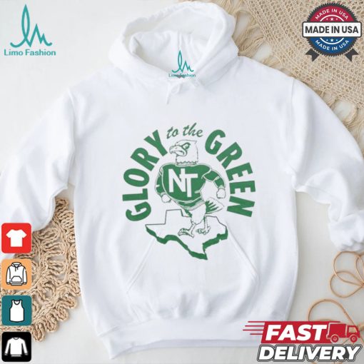 North Texas Mean Green Football Glory To The Green Eagles Mascot T shirts