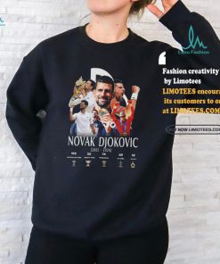 Novak Djokovic 2003 2024 GOAT Tennis T shirt