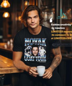 Novak Djokovic Bootleg Novak goat tour shirt