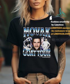 Novak Djokovic Bootleg Novak goat tour shirt