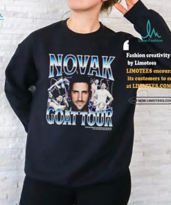 Novak Djokovic Bootleg Novak goat tour shirt