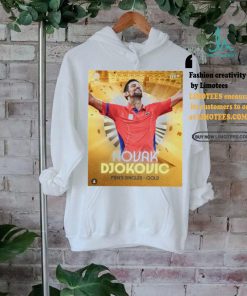 Novak Djokovic Paris Olympics 2024 men’s singles gold shirt