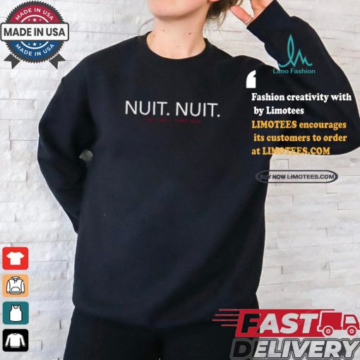 Nuit Nuit The Chef Paris 2024 Shirt