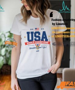 Numbers Don’t Lie Olympics T shirt For Usa Fans Shirt