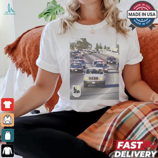 O.J. Simpson La28 Olympic Torch shirt