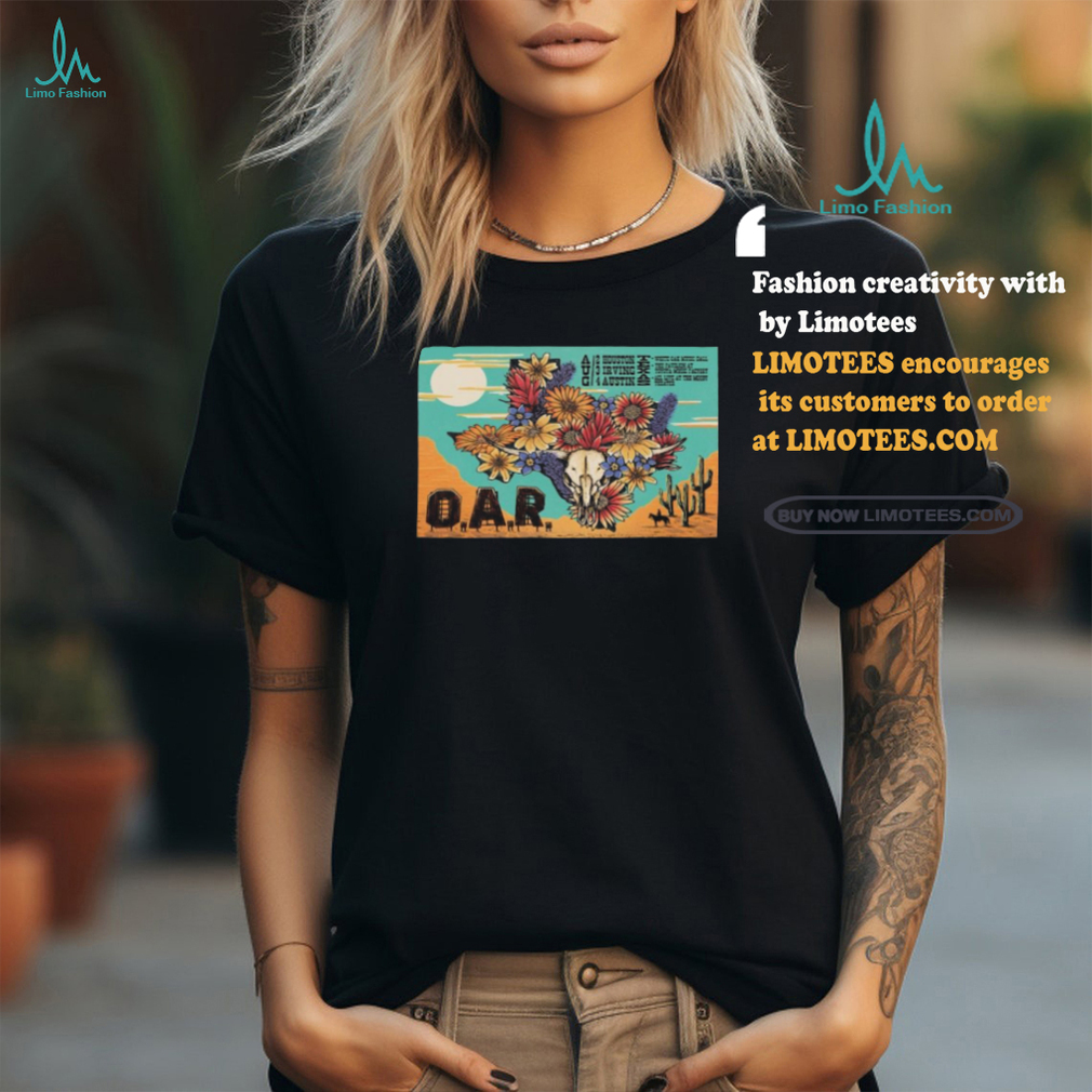 OAR Tour In Texas On Aug 2 4 2024 Poster Shirt OAR Tour In Texas On Aug 2 4 2024 Poster Shirt