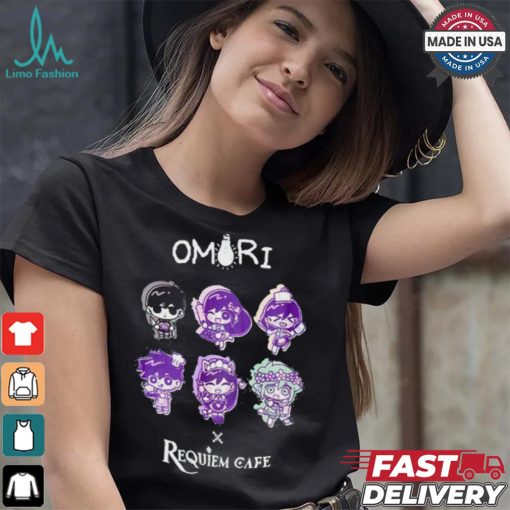 OMORI x Requiem Cafe Cute Chibi Characters T Shirt