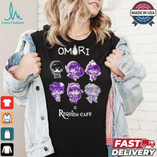 OMORI x Requiem Cafe Cute Chibi Characters T Shirt