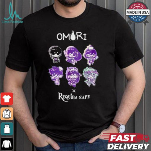 OMORI x Requiem Cafe Cute Chibi Characters T Shirt