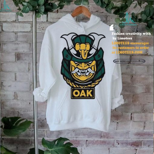 Oakland Athletics Baseball Samurai Logo Shirt