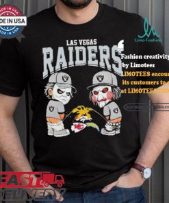 Oakland Raiders NFL Halloween Peeing Funny Shirt