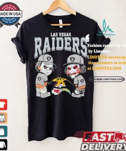 Oakland Raiders NFL Halloween Peeing Funny Shirt