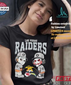 Oakland Raiders NFL Halloween Peeing Funny Shirt