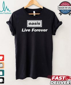 Oasis Live Forever T shirt