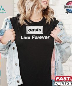 Oasis Live Forever T shirt