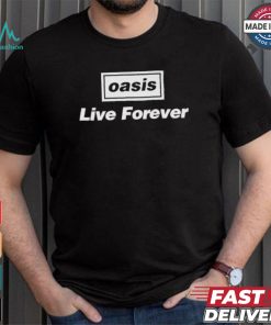 Oasis Live Forever T shirt