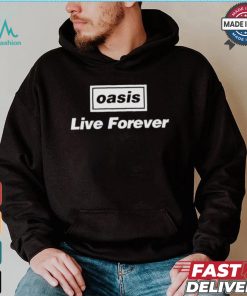 Oasis Live Forever T shirt