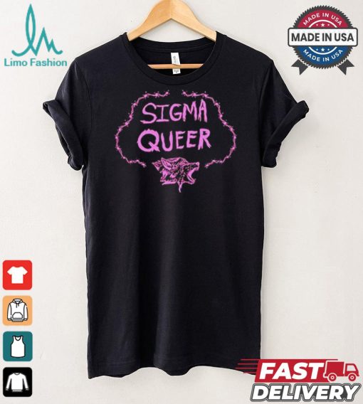 Oat Milk Lady Sigma Queer Wolf T Shirt