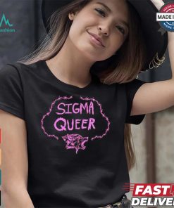 Oat Milk Lady Sigma Queer Wolf T Shirt