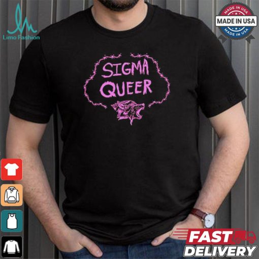 Oat Milk Lady Sigma Queer Wolf T Shirt